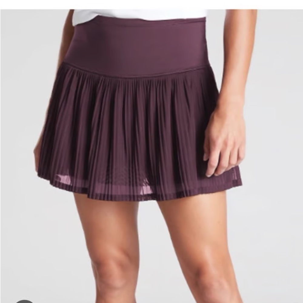 Athleta A-Game Mesh Skort 13.5” Purple